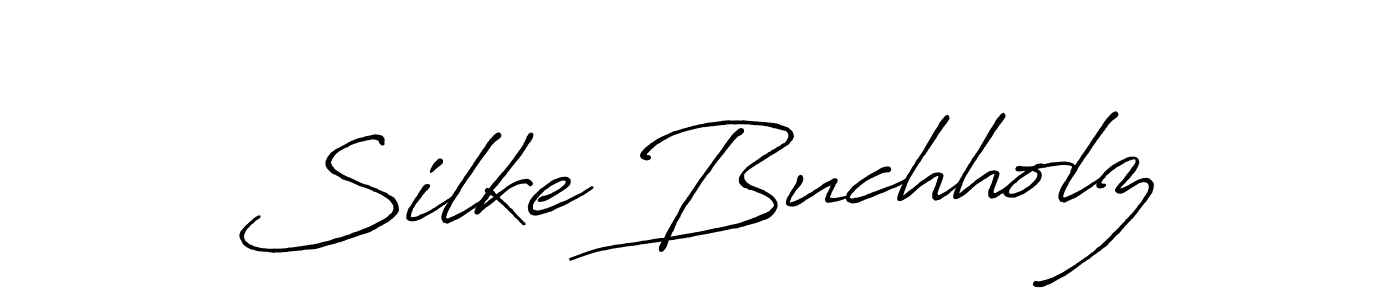 Silke Buchholz stylish signature style. Best Handwritten Sign (Antro_Vectra_Bolder) for my name. Handwritten Signature Collection Ideas for my name Silke Buchholz. Silke Buchholz signature style 7 images and pictures png