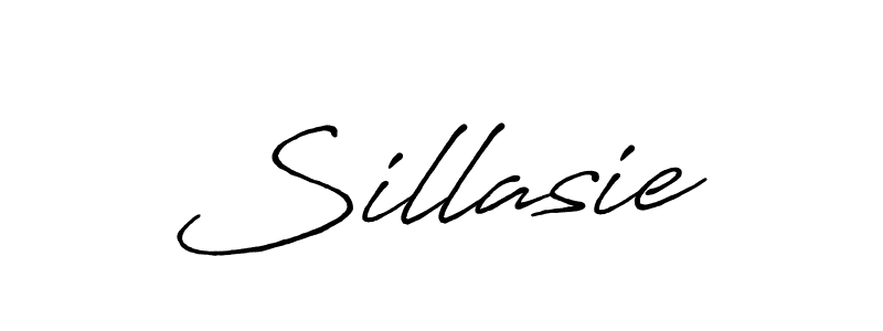 How to make Sillasie name signature. Use Antro_Vectra_Bolder style for creating short signs online. This is the latest handwritten sign. Sillasie signature style 7 images and pictures png