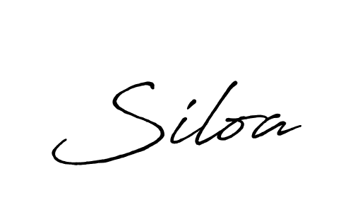 if you are searching for the best signature style for your name Siloa. so please give up your signature search. here we have designed multiple signature styles  using Antro_Vectra_Bolder. Siloa signature style 7 images and pictures png