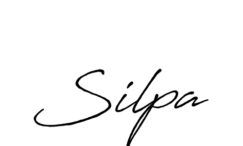 Also You can easily find your signature by using the search form. We will create Silpa name handwritten signature images for you free of cost using Antro_Vectra_Bolder sign style. Silpa signature style 7 images and pictures png