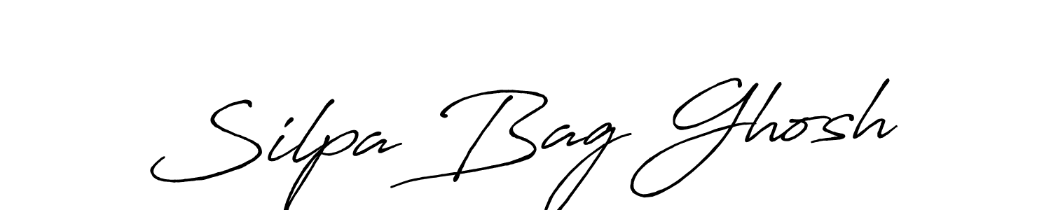 How to Draw Silpa Bag Ghosh signature style? Antro_Vectra_Bolder is a latest design signature styles for name Silpa Bag Ghosh. Silpa Bag Ghosh signature style 7 images and pictures png