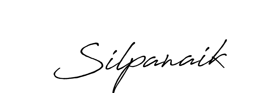 Use a signature maker to create a handwritten signature online. With this signature software, you can design (Antro_Vectra_Bolder) your own signature for name Silpanaik. Silpanaik signature style 7 images and pictures png
