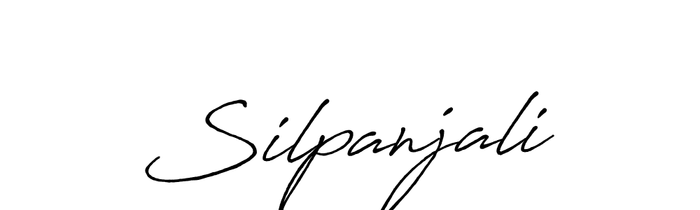 How to Draw Silpanjali signature style? Antro_Vectra_Bolder is a latest design signature styles for name Silpanjali. Silpanjali signature style 7 images and pictures png