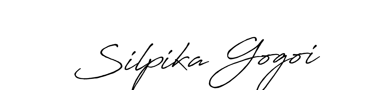 Similarly Antro_Vectra_Bolder is the best handwritten signature design. Signature creator online .You can use it as an online autograph creator for name Silpika Gogoi. Silpika Gogoi signature style 7 images and pictures png
