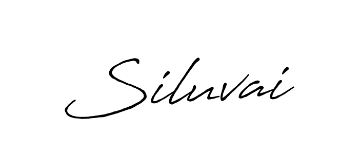 It looks lik you need a new signature style for name Siluvai. Design unique handwritten (Antro_Vectra_Bolder) signature with our free signature maker in just a few clicks. Siluvai signature style 7 images and pictures png