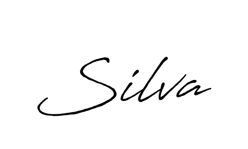 Also we have Silva name is the best signature style. Create professional handwritten signature collection using Antro_Vectra_Bolder autograph style. Silva signature style 7 images and pictures png