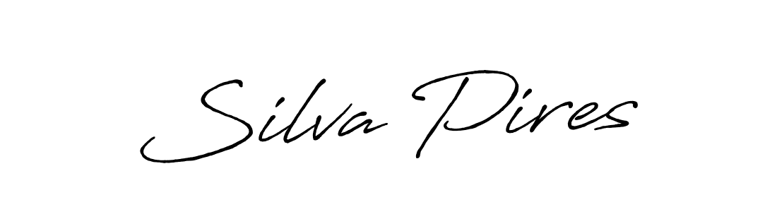 Also we have Silva Pires name is the best signature style. Create professional handwritten signature collection using Antro_Vectra_Bolder autograph style. Silva Pires signature style 7 images and pictures png