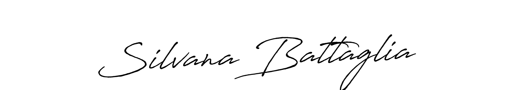 How to make Silvana Battaglia signature? Antro_Vectra_Bolder is a professional autograph style. Create handwritten signature for Silvana Battaglia name. Silvana Battaglia signature style 7 images and pictures png