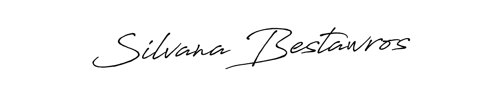 The best way (Antro_Vectra_Bolder) to make a short signature is to pick only two or three words in your name. The name Silvana Bestawros include a total of six letters. For converting this name. Silvana Bestawros signature style 7 images and pictures png