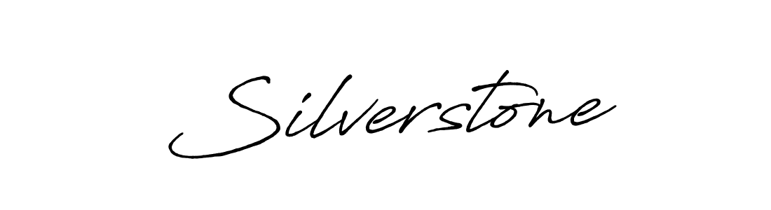 Use a signature maker to create a handwritten signature online. With this signature software, you can design (Antro_Vectra_Bolder) your own signature for name Silverstone. Silverstone signature style 7 images and pictures png