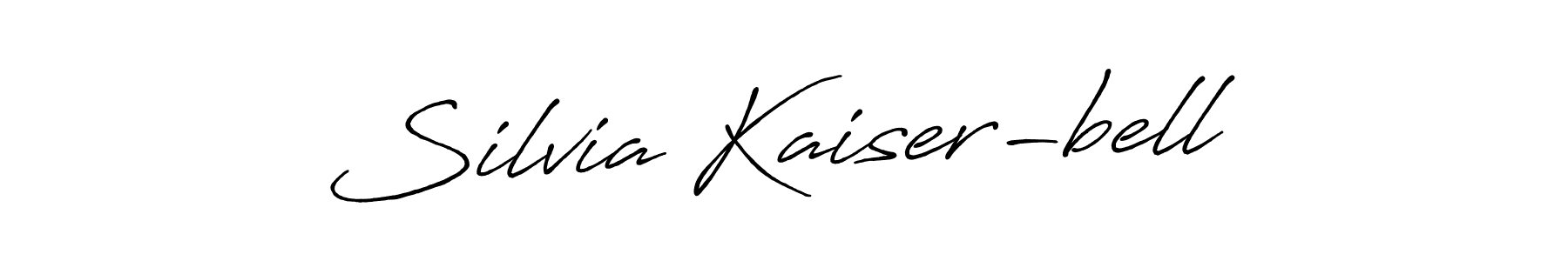 Check out images of Autograph of Silvia Kaiser-bell name. Actor Silvia Kaiser-bell Signature Style. Antro_Vectra_Bolder is a professional sign style online. Silvia Kaiser-bell signature style 7 images and pictures png