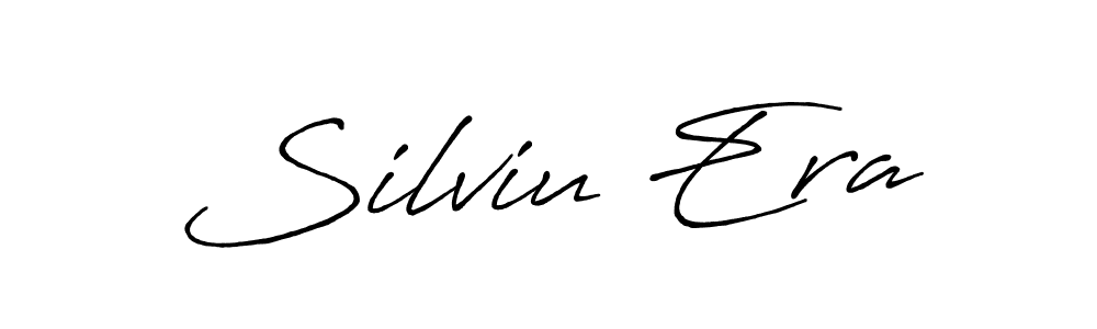 Antro_Vectra_Bolder is a professional signature style that is perfect for those who want to add a touch of class to their signature. It is also a great choice for those who want to make their signature more unique. Get Silviu Era name to fancy signature for free. Silviu Era signature style 7 images and pictures png