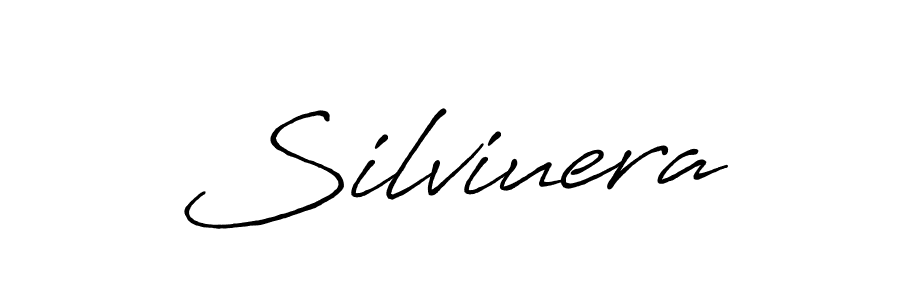 Once you've used our free online signature maker to create your best signature Antro_Vectra_Bolder style, it's time to enjoy all of the benefits that Silviuera name signing documents. Silviuera signature style 7 images and pictures png