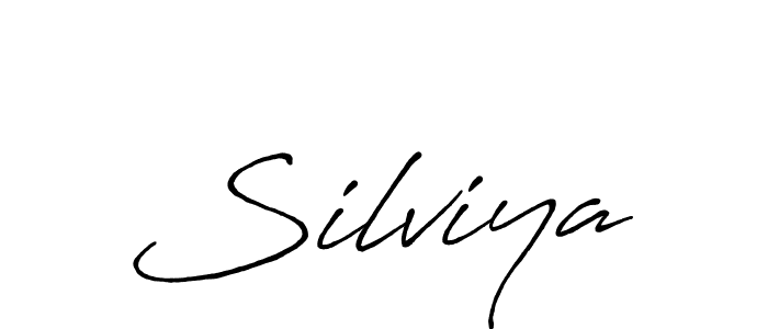 Make a beautiful signature design for name Silviya. Use this online signature maker to create a handwritten signature for free. Silviya signature style 7 images and pictures png