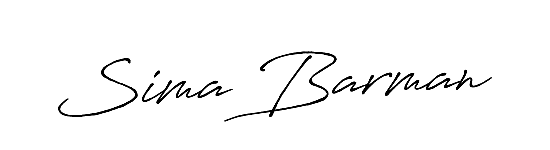 Make a beautiful signature design for name Sima Barman. Use this online signature maker to create a handwritten signature for free. Sima Barman signature style 7 images and pictures png
