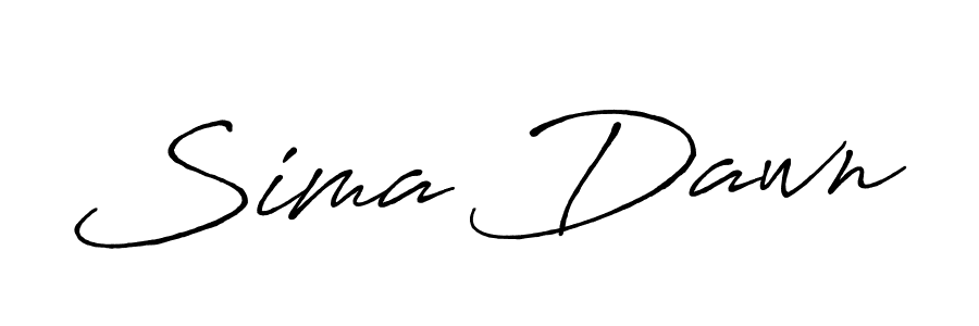 Here are the top 10 professional signature styles for the name Sima Dawn. These are the best autograph styles you can use for your name. Sima Dawn signature style 7 images and pictures png