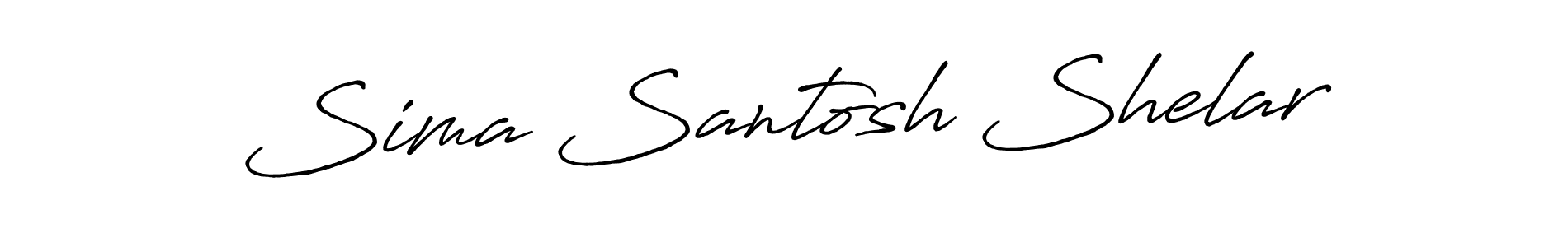 Antro_Vectra_Bolder is a professional signature style that is perfect for those who want to add a touch of class to their signature. It is also a great choice for those who want to make their signature more unique. Get Sima Santosh Shelar name to fancy signature for free. Sima Santosh Shelar signature style 7 images and pictures png