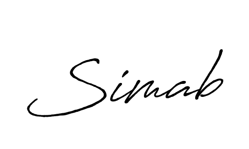 The best way (Antro_Vectra_Bolder) to make a short signature is to pick only two or three words in your name. The name Simab include a total of six letters. For converting this name. Simab signature style 7 images and pictures png