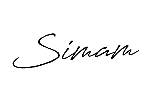 See photos of Simam official signature by Spectra . Check more albums & portfolios. Read reviews & check more about Antro_Vectra_Bolder font. Simam signature style 7 images and pictures png
