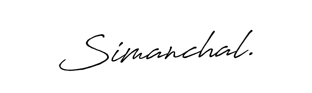 Once you've used our free online signature maker to create your best signature Antro_Vectra_Bolder style, it's time to enjoy all of the benefits that Simanchal. name signing documents. Simanchal. signature style 7 images and pictures png