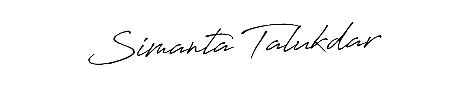 Also we have Simanta Talukdar name is the best signature style. Create professional handwritten signature collection using Antro_Vectra_Bolder autograph style. Simanta Talukdar signature style 7 images and pictures png