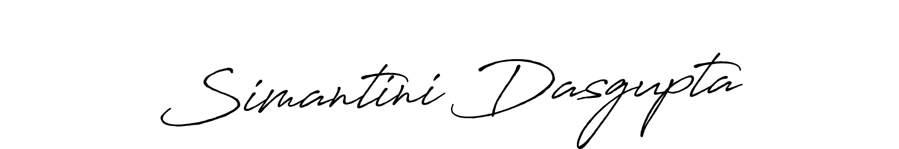 Simantini Dasgupta stylish signature style. Best Handwritten Sign (Antro_Vectra_Bolder) for my name. Handwritten Signature Collection Ideas for my name Simantini Dasgupta. Simantini Dasgupta signature style 7 images and pictures png