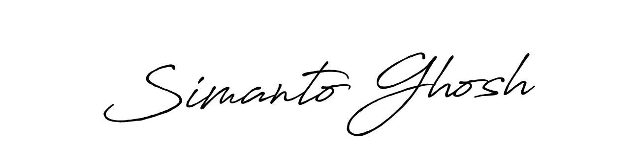 Here are the top 10 professional signature styles for the name Simanto Ghosh. These are the best autograph styles you can use for your name. Simanto Ghosh signature style 7 images and pictures png