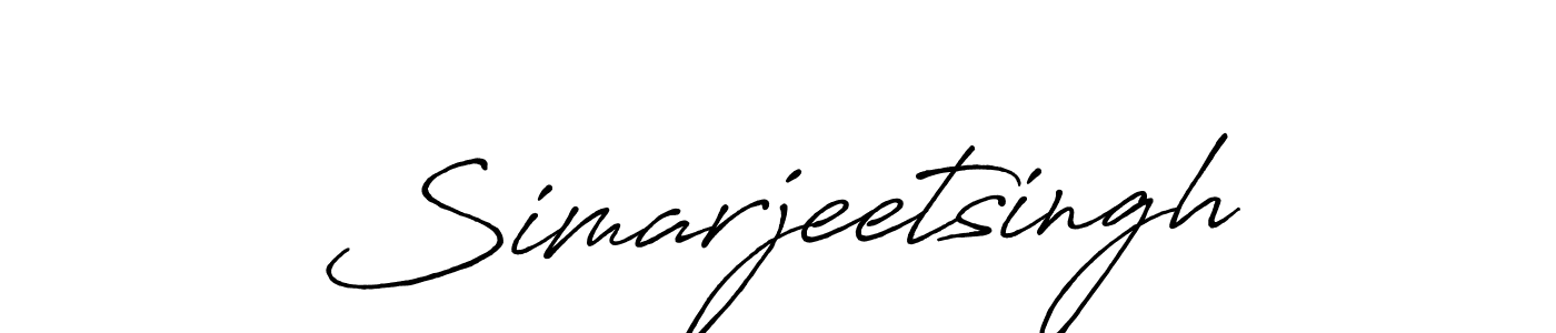 It looks lik you need a new signature style for name Simarjeetsingh. Design unique handwritten (Antro_Vectra_Bolder) signature with our free signature maker in just a few clicks. Simarjeetsingh signature style 7 images and pictures png