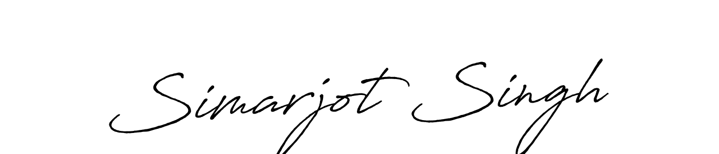 It looks lik you need a new signature style for name Simarjot Singh. Design unique handwritten (Antro_Vectra_Bolder) signature with our free signature maker in just a few clicks. Simarjot Singh signature style 7 images and pictures png