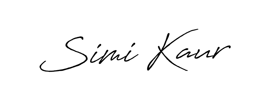 You can use this online signature creator to create a handwritten signature for the name Simi Kaur. This is the best online autograph maker. Simi Kaur signature style 7 images and pictures png