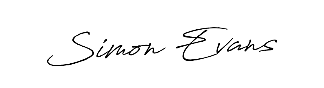 Similarly Antro_Vectra_Bolder is the best handwritten signature design. Signature creator online .You can use it as an online autograph creator for name Simon Evans. Simon Evans signature style 7 images and pictures png