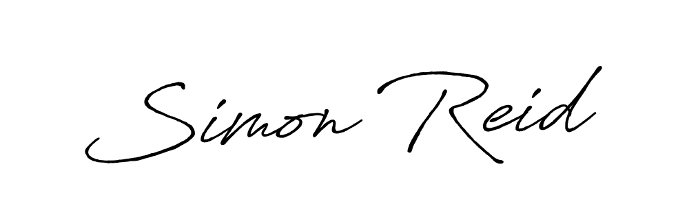 Design your own signature with our free online signature maker. With this signature software, you can create a handwritten (Antro_Vectra_Bolder) signature for name Simon Reid. Simon Reid signature style 7 images and pictures png