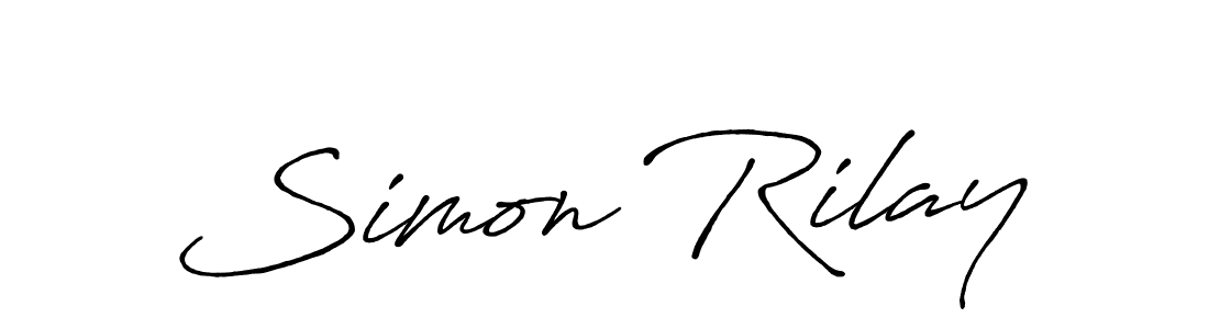 Also we have Simon Rilay name is the best signature style. Create professional handwritten signature collection using Antro_Vectra_Bolder autograph style. Simon Rilay signature style 7 images and pictures png