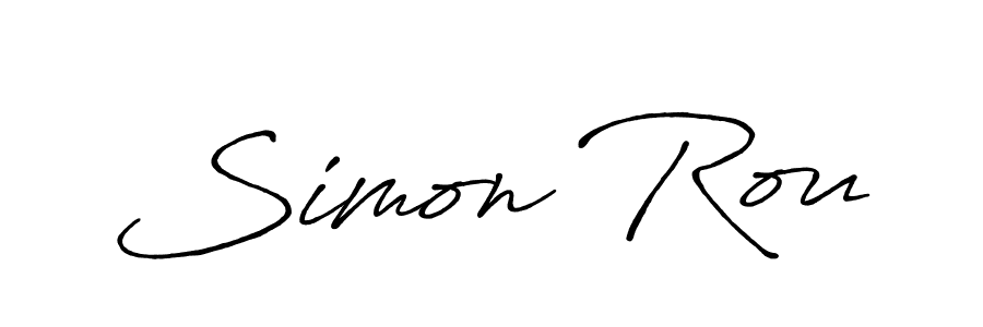 Check out images of Autograph of Simon Rou name. Actor Simon Rou Signature Style. Antro_Vectra_Bolder is a professional sign style online. Simon Rou signature style 7 images and pictures png