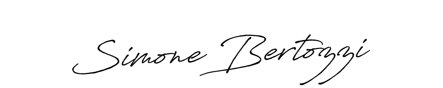 Antro_Vectra_Bolder is a professional signature style that is perfect for those who want to add a touch of class to their signature. It is also a great choice for those who want to make their signature more unique. Get Simone Bertozzi name to fancy signature for free. Simone Bertozzi signature style 7 images and pictures png