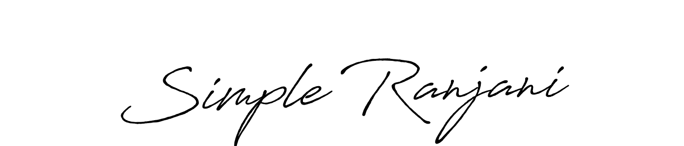 This is the best signature style for the Simple Ranjani name. Also you like these signature font (Antro_Vectra_Bolder). Mix name signature. Simple Ranjani signature style 7 images and pictures png