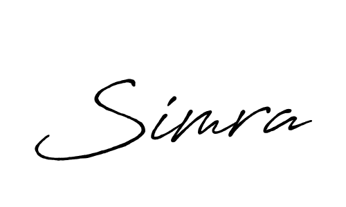 Once you've used our free online signature maker to create your best signature Antro_Vectra_Bolder style, it's time to enjoy all of the benefits that Simra name signing documents. Simra signature style 7 images and pictures png