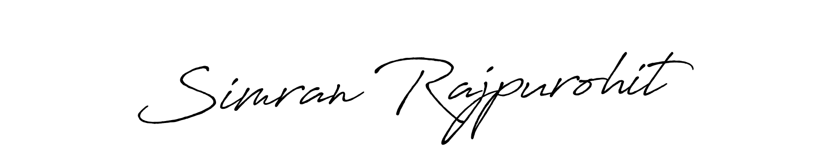 Once you've used our free online signature maker to create your best signature Antro_Vectra_Bolder style, it's time to enjoy all of the benefits that Simran Rajpurohit name signing documents. Simran Rajpurohit signature style 7 images and pictures png