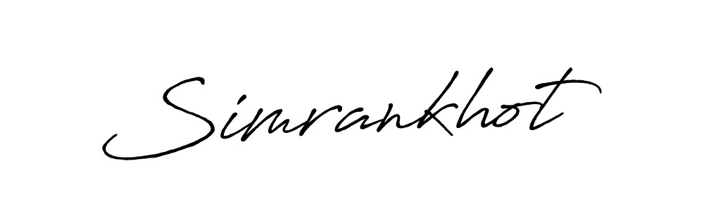 See photos of Simrankhot official signature by Spectra . Check more albums & portfolios. Read reviews & check more about Antro_Vectra_Bolder font. Simrankhot signature style 7 images and pictures png