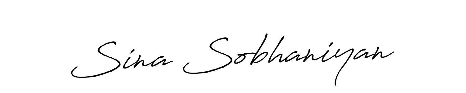 Antro_Vectra_Bolder is a professional signature style that is perfect for those who want to add a touch of class to their signature. It is also a great choice for those who want to make their signature more unique. Get Sina Sobhaniyan name to fancy signature for free. Sina Sobhaniyan signature style 7 images and pictures png