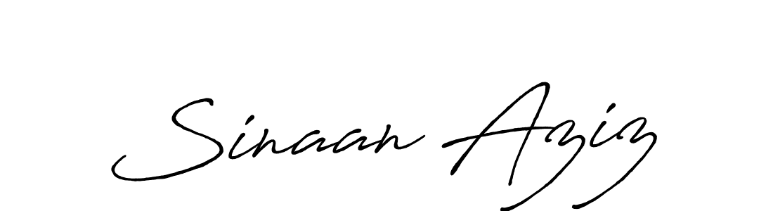 You can use this online signature creator to create a handwritten signature for the name Sinaan Aziz. This is the best online autograph maker. Sinaan Aziz signature style 7 images and pictures png