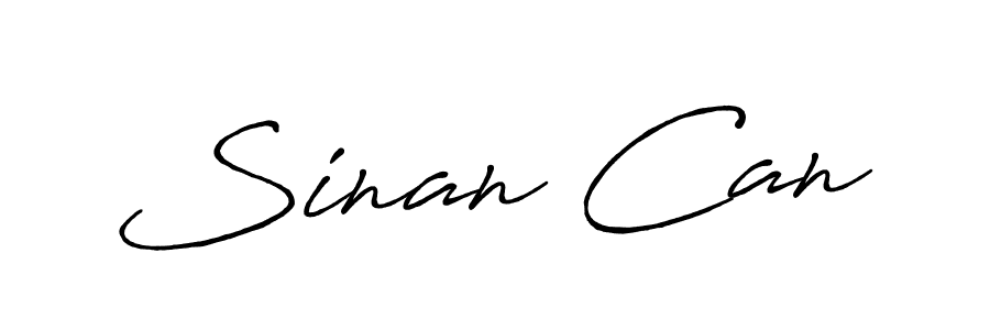 Use a signature maker to create a handwritten signature online. With this signature software, you can design (Antro_Vectra_Bolder) your own signature for name Sinan Can. Sinan Can signature style 7 images and pictures png