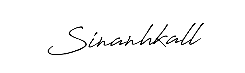 Once you've used our free online signature maker to create your best signature Antro_Vectra_Bolder style, it's time to enjoy all of the benefits that Sinanhkall name signing documents. Sinanhkall signature style 7 images and pictures png