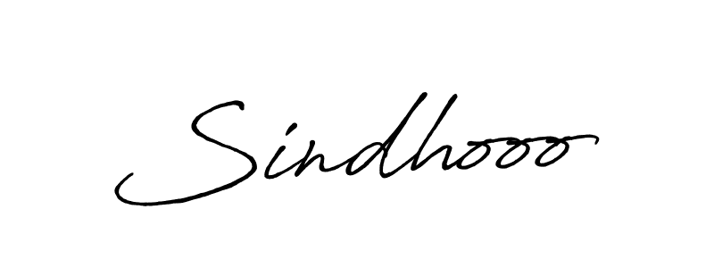 Use a signature maker to create a handwritten signature online. With this signature software, you can design (Antro_Vectra_Bolder) your own signature for name Sindhooo. Sindhooo signature style 7 images and pictures png
