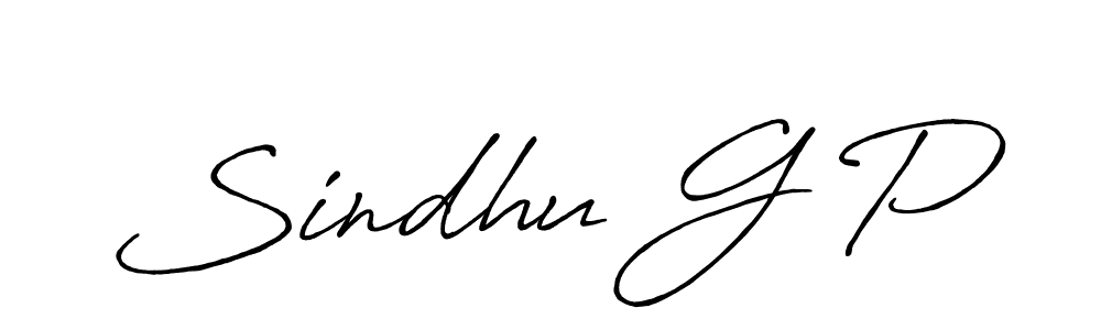 Similarly Antro_Vectra_Bolder is the best handwritten signature design. Signature creator online .You can use it as an online autograph creator for name Sindhu G P. Sindhu G P signature style 7 images and pictures png