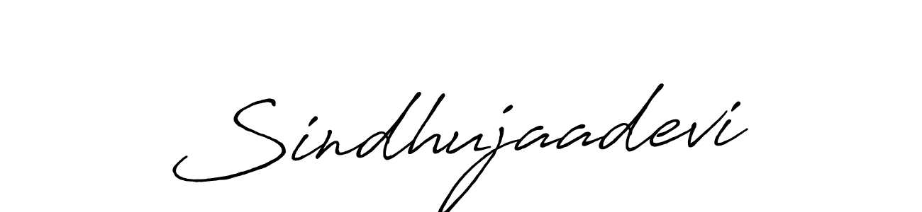 Sindhujaadevi stylish signature style. Best Handwritten Sign (Antro_Vectra_Bolder) for my name. Handwritten Signature Collection Ideas for my name Sindhujaadevi. Sindhujaadevi signature style 7 images and pictures png