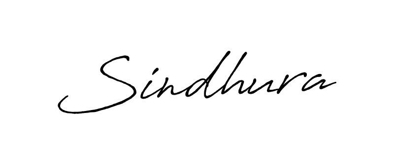 Make a beautiful signature design for name Sindhura. With this signature (Antro_Vectra_Bolder) style, you can create a handwritten signature for free. Sindhura signature style 7 images and pictures png