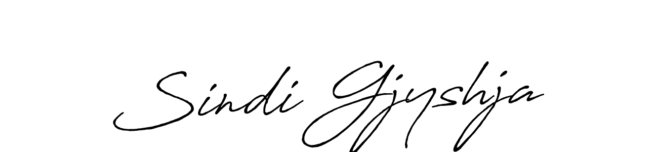 Also we have Sindi Gjyshja name is the best signature style. Create professional handwritten signature collection using Antro_Vectra_Bolder autograph style. Sindi Gjyshja signature style 7 images and pictures png