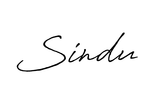 Design your own signature with our free online signature maker. With this signature software, you can create a handwritten (Antro_Vectra_Bolder) signature for name Sindu. Sindu signature style 7 images and pictures png