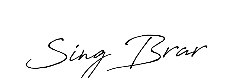 Make a beautiful signature design for name Sing Brar. Use this online signature maker to create a handwritten signature for free. Sing Brar signature style 7 images and pictures png